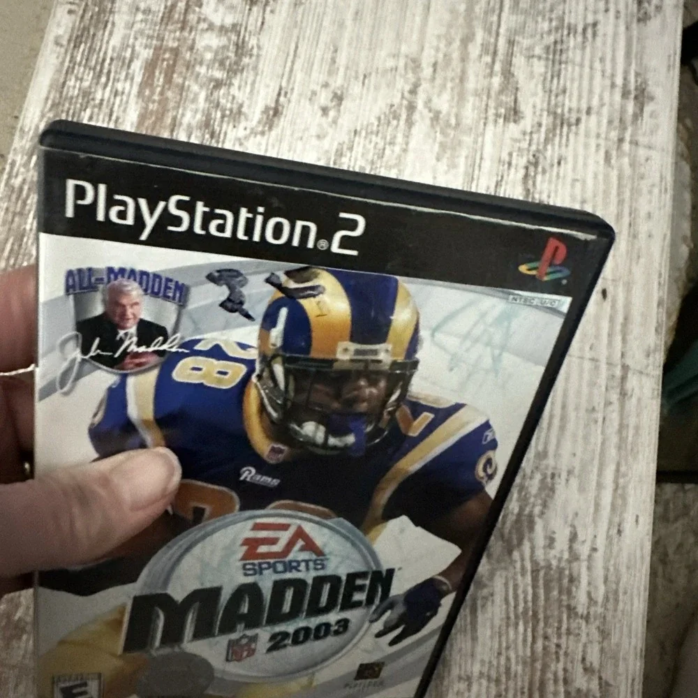 Madden NFL 2003 (Sony‎ PlayStation 2, 2002) With Manual